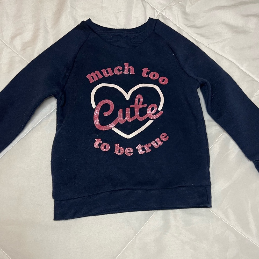 Sweatshirt & long sleeve t-shirt for Toddler girl